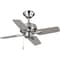 Progress Lighting Drift Collection 32" Four-Blade Ceiling Fan P250008-009 - alternate 1